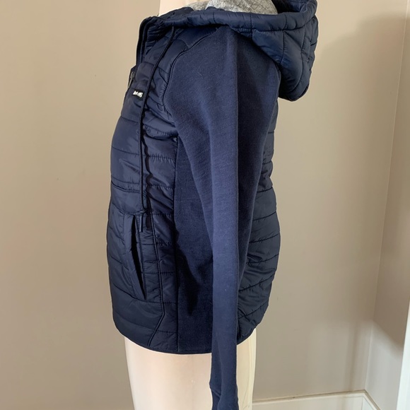 Womens Size S Roots Navy Hooded Jacket - Picture 4 of 13